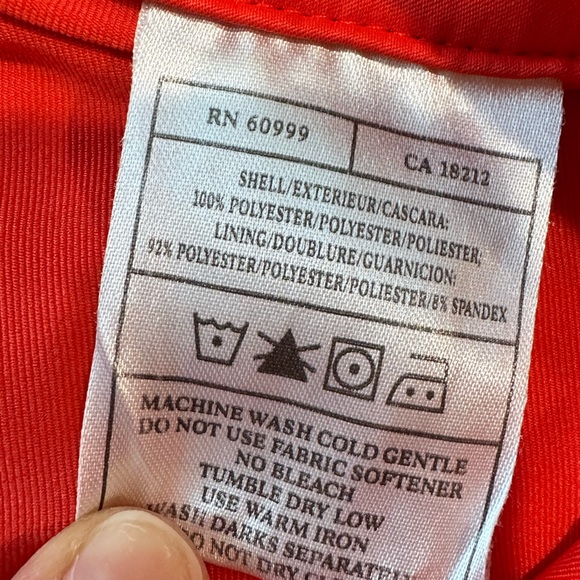 Antigua Orange Golf Skirt/Skort Size 4 - Picture 5 of 10